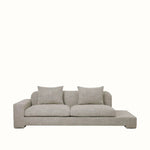 Broste Bay Chais Longue Left - Beige Melange Sofa - Bokel Home