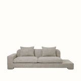 Broste Bay Chais Longue Left - Beige Melange Sofa - Bokel Home