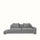 Broste Bay Chais Longue Right - Anthracite Melange Sofa - Bokel Home