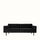 Broste Wind 2 Seater Sofa - Black Velvet Sofa - Bokel Home