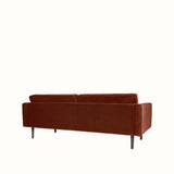 Broste Wind 2 Seater Sofa - Caramel Cafe Velvet Sofa - Bokel Home