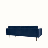 Broste Wind 2 Seater Sofa - Insignia Blue Velvet Sofa - Bokel Home