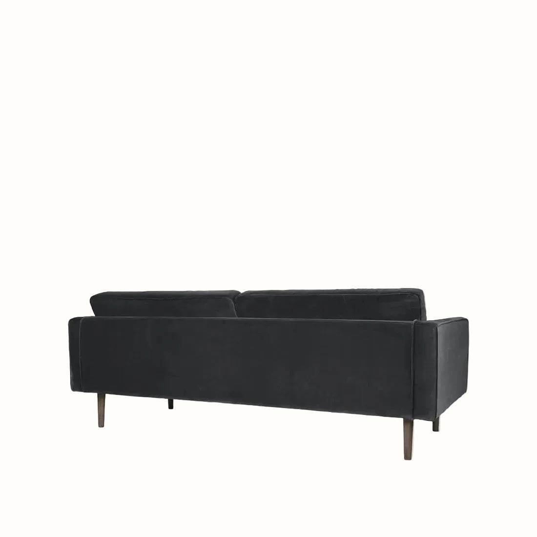 Broste Wind 2 Seater Sofa - Magnet Grey Velvet Sofa - Bokel Home