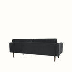 Broste Wind 2 Seater Sofa - Magnet Grey Velvet Sofa - Bokel Home