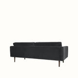 Broste Wind 2 Seater Sofa - Magnet Grey Velvet Sofa - Bokel Home