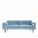 Broste Wind 2 Seater Sofa - Pastel Blue Velvet Sofa - Bokel Home