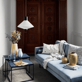 Broste Wind 2 Seater Sofa - Pastel Blue Velvet Sofa - Bokel Home
