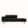 Broste Wind Chaise Longue Left Sided - Black Sofa - Bokel Home