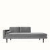 Broste Wind Chaise Longue Left Sided - Drizzle Grey Sofa - Bokel Home