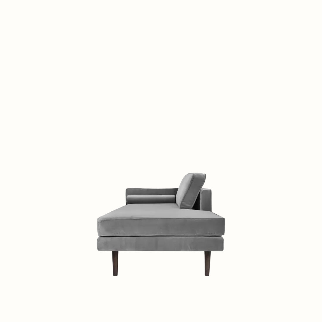 Broste Wind Chaise Longue Left Sided - Drizzle Grey Sofa - Bokel Home