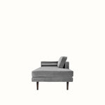 Broste Wind Chaise Longue Left Sided - Drizzle Grey Sofa - Bokel Home