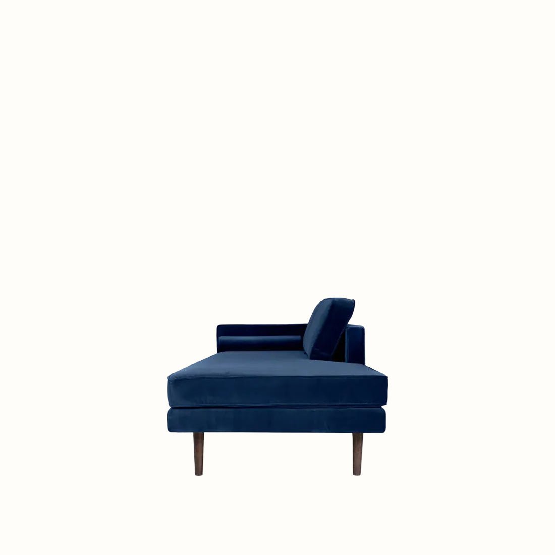 Broste Wind Chaise Longue Left Sided - Insignia Blue Sofa - Bokel Home