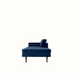 Broste Wind Chaise Longue Left Sided - Insignia Blue Sofa - Bokel Home