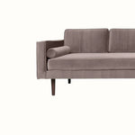 Broste Wind Chaise Longue Left Sided - Light Grey Sofa - Bokel Home