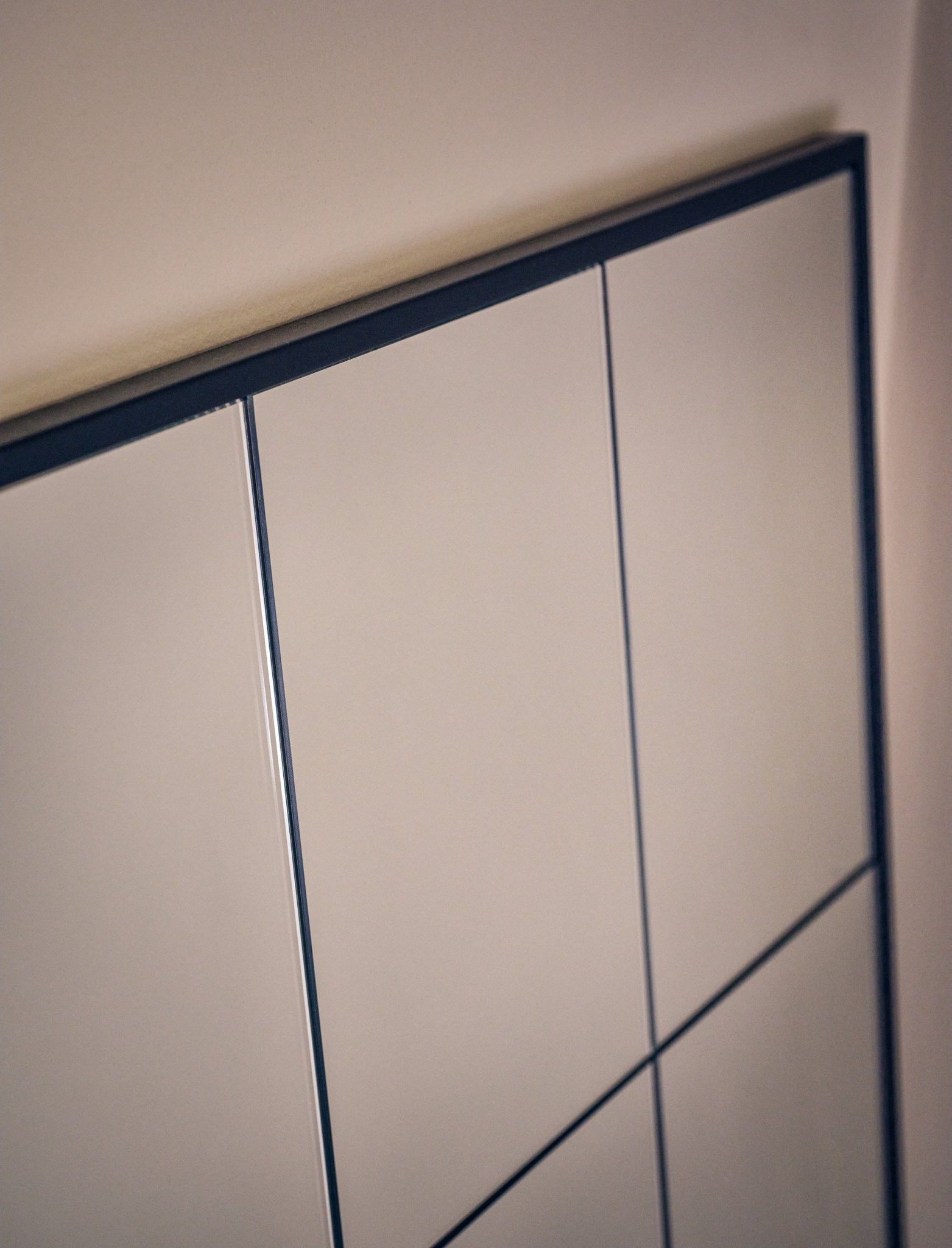 Carmello Panelled Mirror, Large Mirrors - Bokel Home