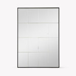Carmello Panelled Mirror, Large Mirrors - Bokel Home