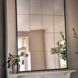 Carmello Panelled Mirror, Medium Mirrors - Bokel Home