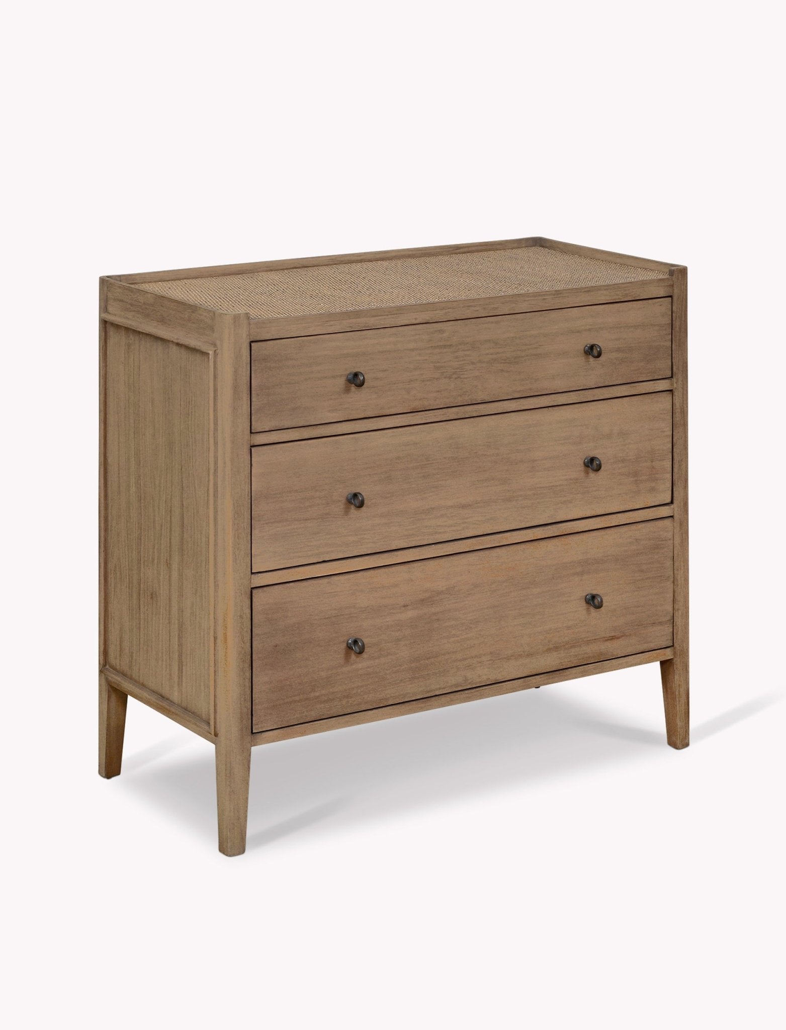 Chesterton Chest of 3 Drawers - Natural Chest of Drawers - Bokel Home