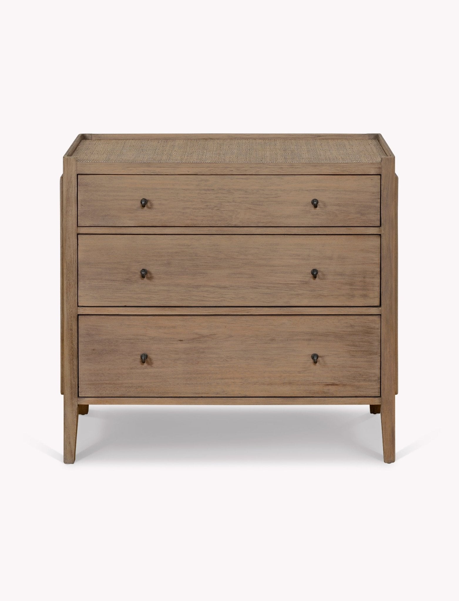 Chesterton Chest of 3 Drawers - Natural Chest of Drawers - Bokel Home