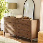 Chesterton Double Chest of 6 Drawers - Natural Chest of Drawers - Bokel Home
