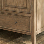 Chesterton Double Wardrobe - Natural Wardrobe - Bokel Home