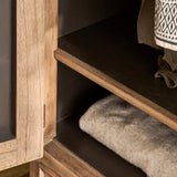 Chesterton Double Wardrobe - Natural Wardrobe - Bokel Home