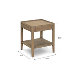 Chesterton Side Table - Natural Bedside Tables - Bokel Home