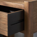 Chesterton Side Table With Drawer - Natural Bedside Tables - Bokel Home