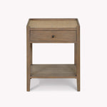 Chesterton Side Table With Drawer - Natural Bedside Tables - Bokel Home