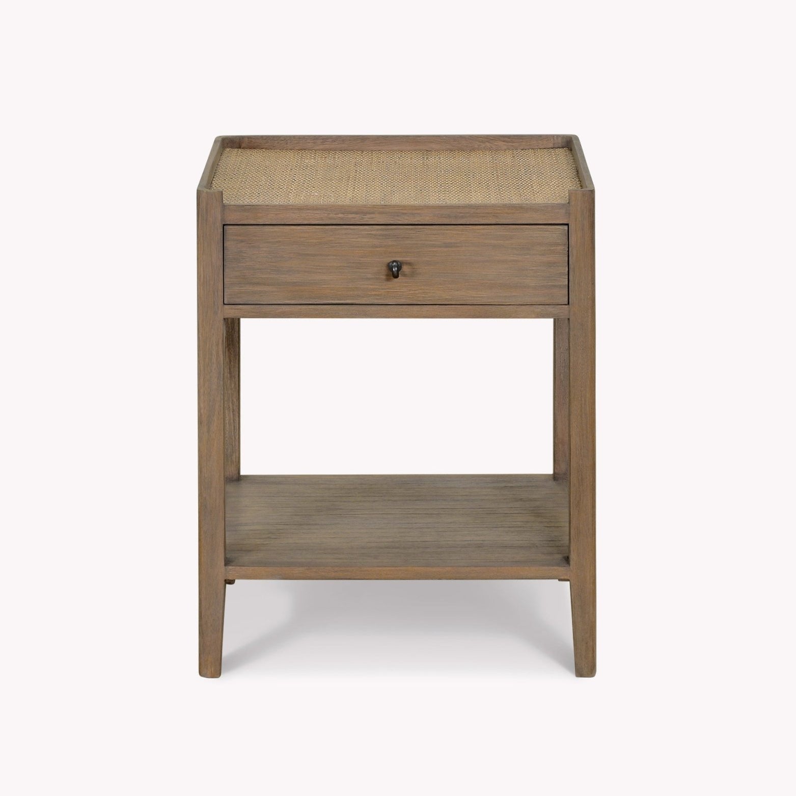 Chesterton Side Table With Drawer - Natural Bedside Tables - Bokel Home