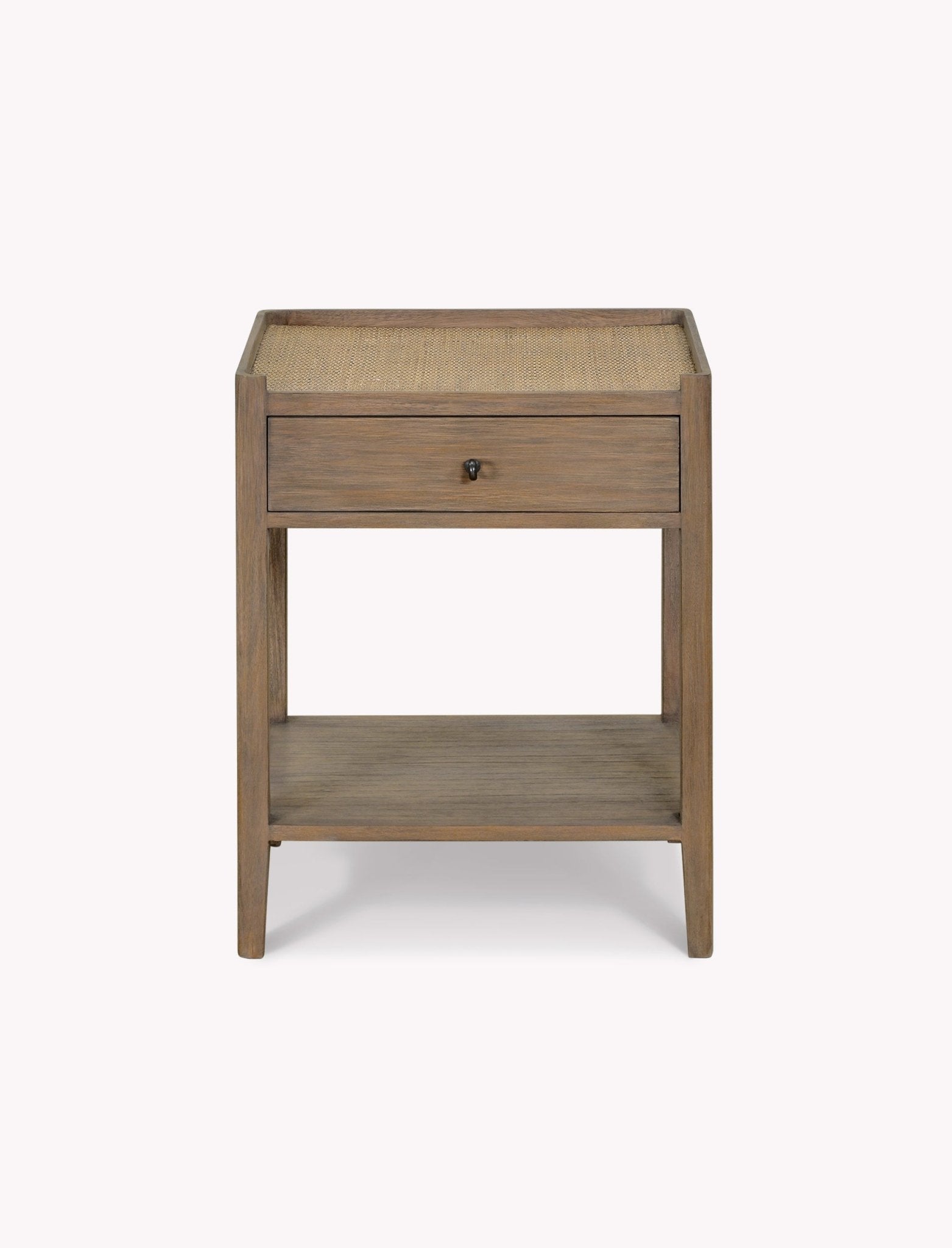 Chesterton Side Table With Drawer - Natural Bedside Tables - Bokel Home