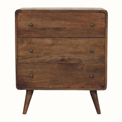 Hamade Chest of 3 Drawers, Medium - Classic Grey
