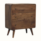 Hamade Chest of 3 Drawers, Medium - Classic Grey