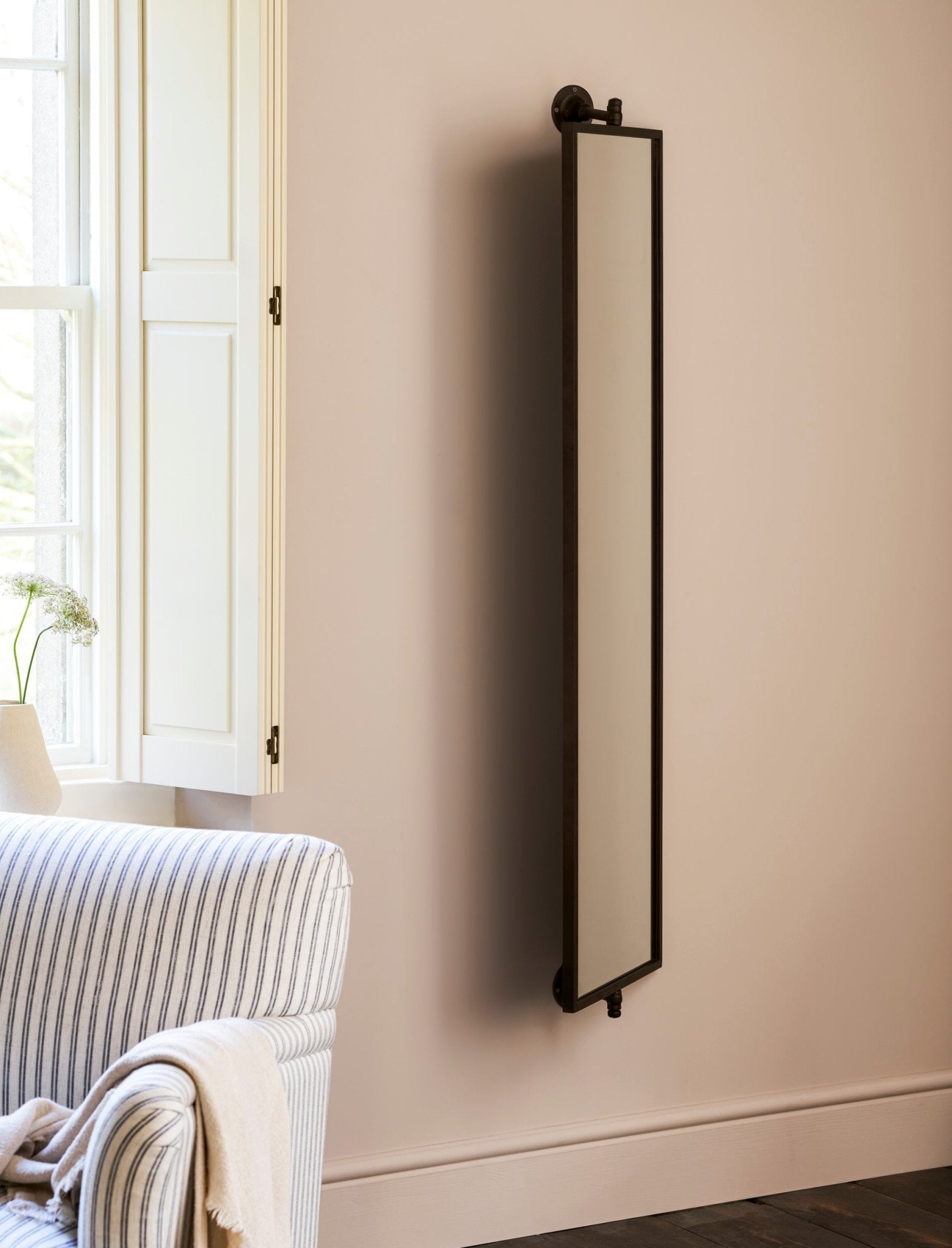 Cothill Swivel Mirror - Antique Brown Mirrors - Bokel Home