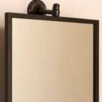 Cothill Swivel Mirror - Antique Brown Mirrors - Bokel Home