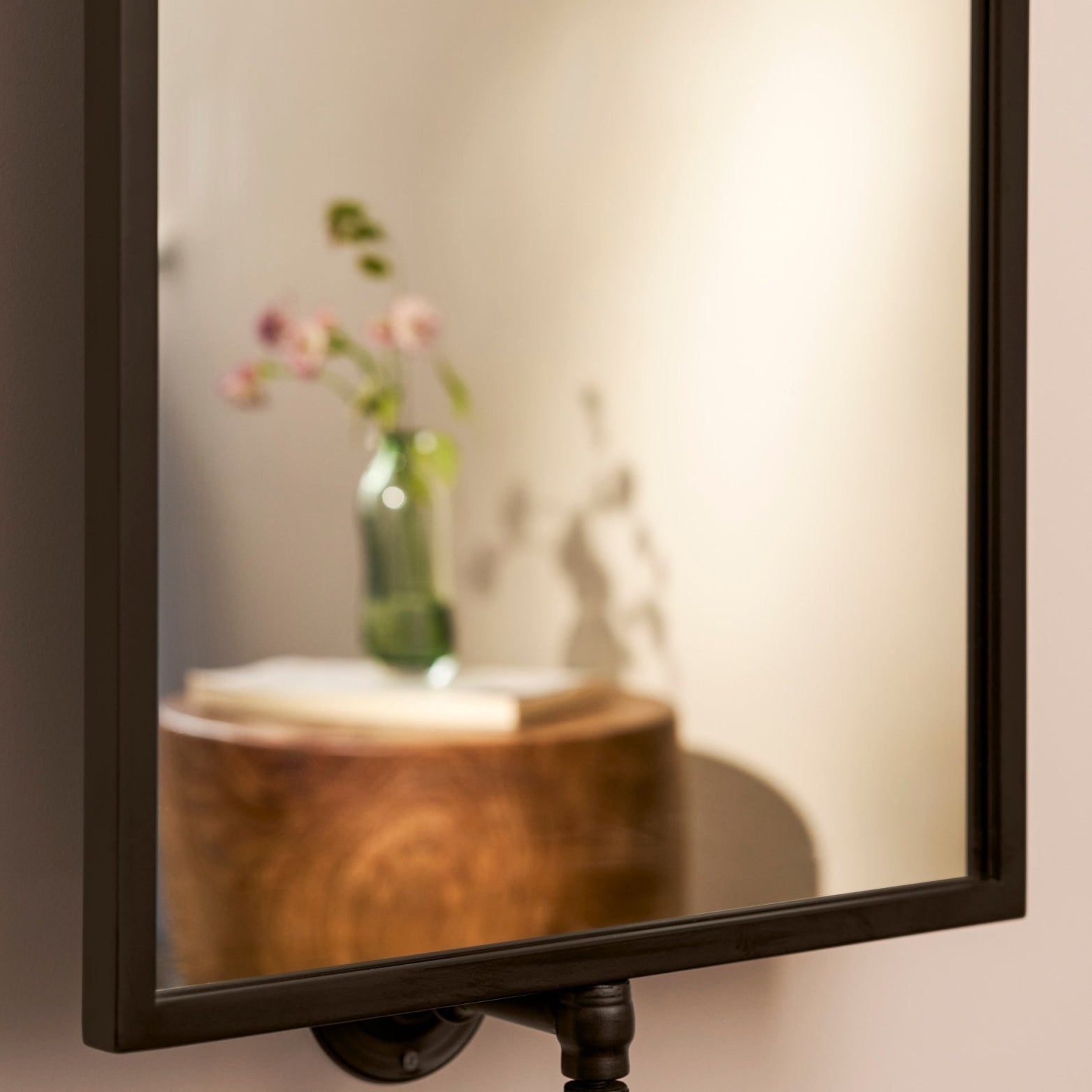 Cothill Swivel Mirror - Antique Brown Mirrors - Bokel Home