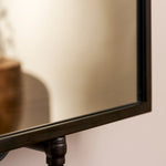 Cothill Swivel Mirror - Antique Brown Mirrors - Bokel Home