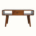 Hamade Open Coffee Table, Medium - Chestnut