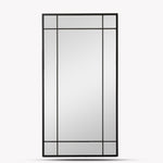 Ledwell Panelled Mirror, Black