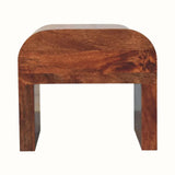 Eden 1 Drawer Bedside Cabinet - Honey Caramel Bedside Tables - Bokel Home