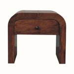 Eden 1 Drawer Bedside, Medium - Honey Caramel Bedside Tables - Bokel Home
