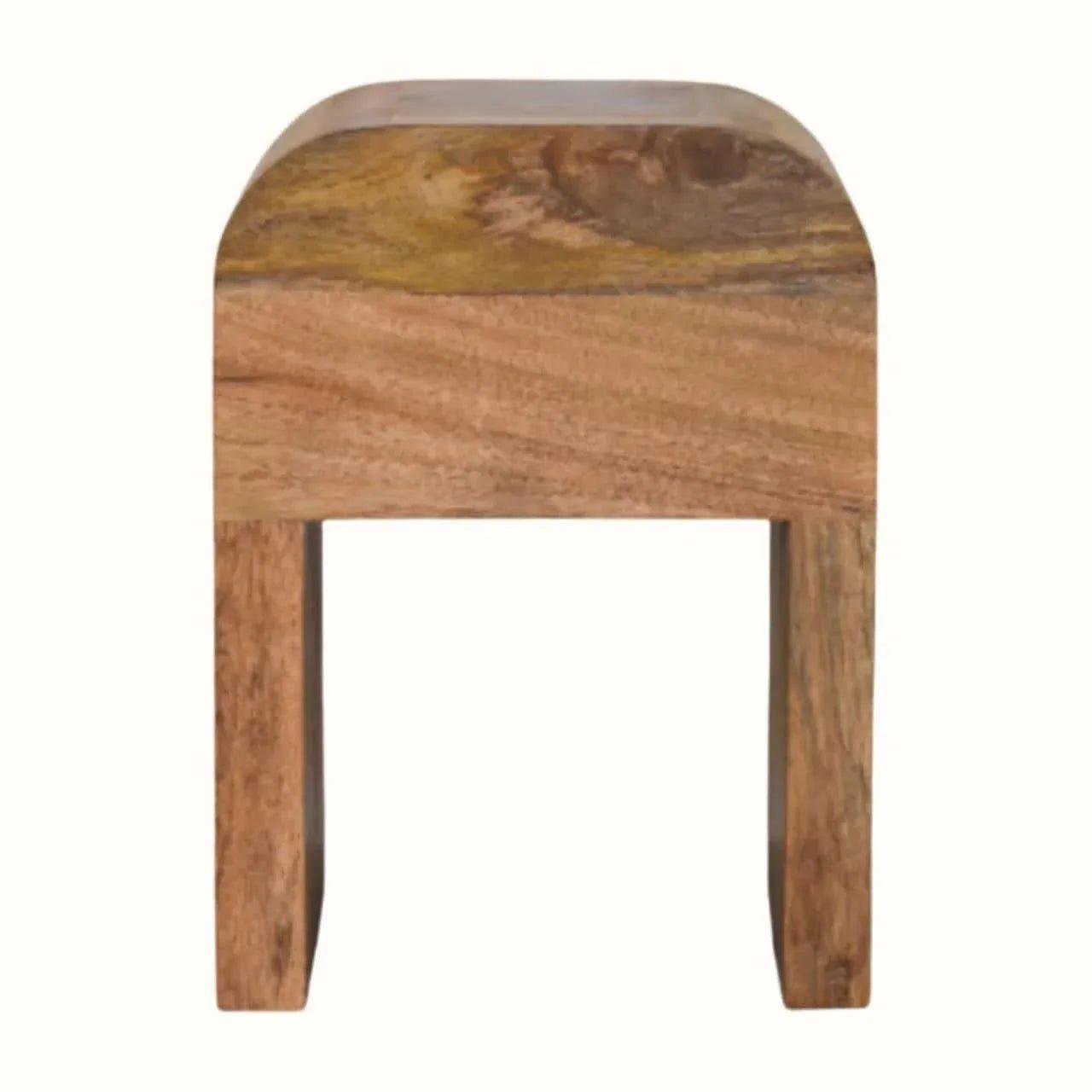 Eden 1 Drawer Bedside Table, Mini - Natural Bedside Tables - Bokel Home