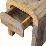 Eden 1 Drawer Bedside Table, Mini - Natural Bedside Tables - Bokel Home