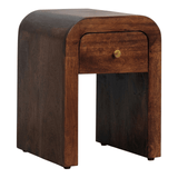 Eden 1 Drawer Bedside Table, Mini - Roasted Almond Bedside Tables - Bokel Home