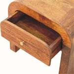 Eden Bedside Table with 1 Drawer, Medium - Chestnut Bedside Tables - Bokel Home