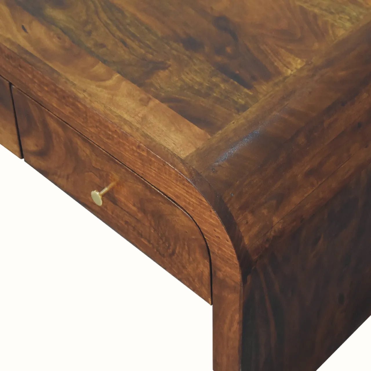 Eden Chunky Coffee Table - Chestnut Coffee Tables - Bokel Home