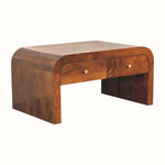 Eden Chunky Coffee Table - Chestnut Coffee Tables - Bokel Home