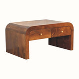 Eden Chunky Coffee Table - Chestnut Coffee Tables - Bokel Home