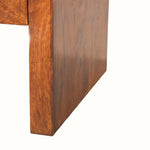 Eden Chunky Coffee Table - Chestnut Coffee Tables - Bokel Home