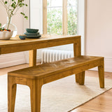 Elcot Bench - Reclaimed Teak Dining Chairs - Bokel Home
